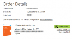 Microsoft Office Professional Plus 2019 Product key